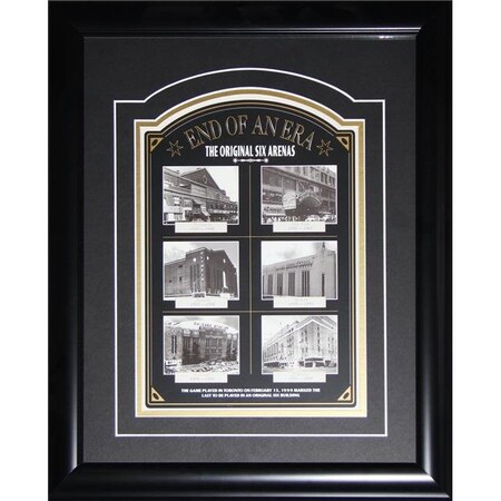 Midway Memorabilia Midway Memorabilia endofanerasmall End of An Era Original Six Arenas Hockey NHL Hockey Memorabilia Collector Photo Frame endofanerasmall